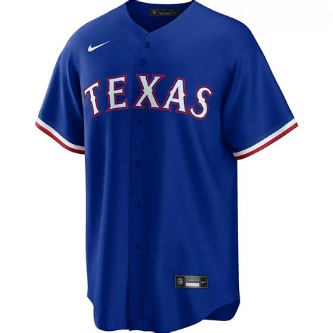 nike men's texas rangers official replica jersey|texas rangers throwback jersey.